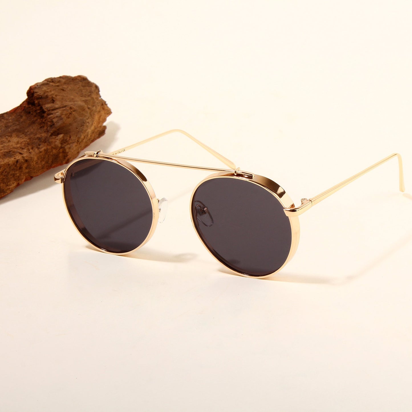 classy libro gold and black Unisex Sunglasses