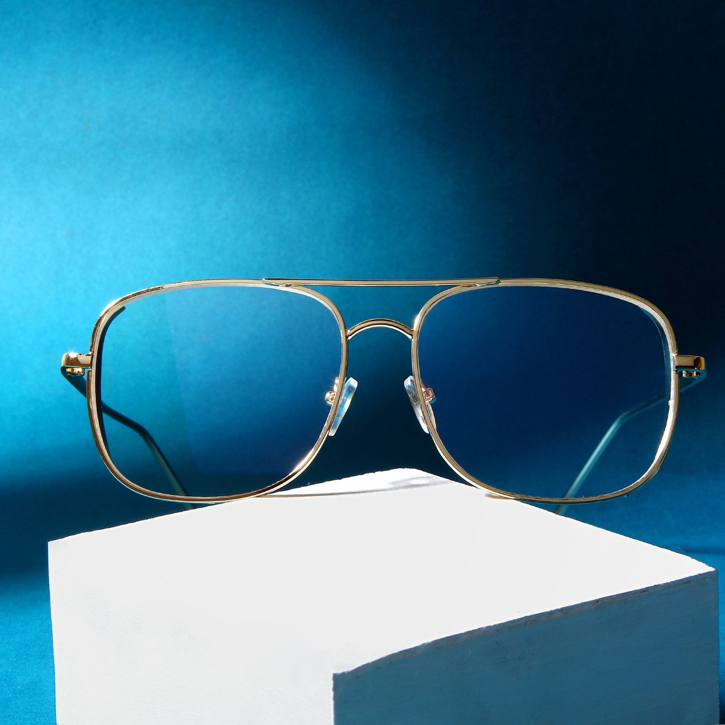 Classy Baxley Gold day night unisex Sunglasses
