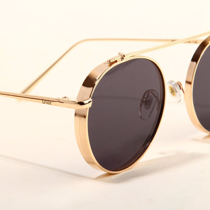 classy libro gold and black Unisex Sunglasses