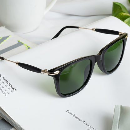 Classy Cory Gold And Green Edition Sunglasses